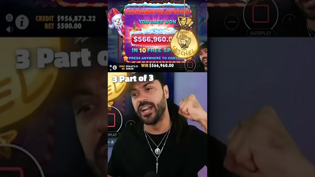 Sweet Bonanza Xmas: Watch a Huge 1133x Win on Free Spins!