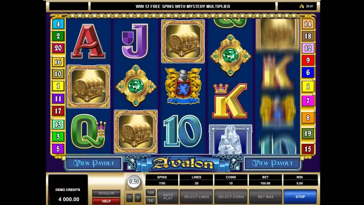 Avalon Slot: Witness a Big Win on this Microgaming Classic!