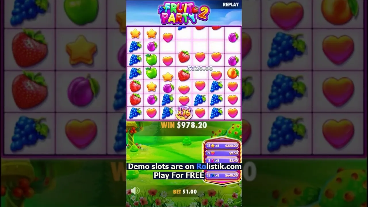 Fruit Party 2: Huge $3936 Win on Pragmatic Play Slot!