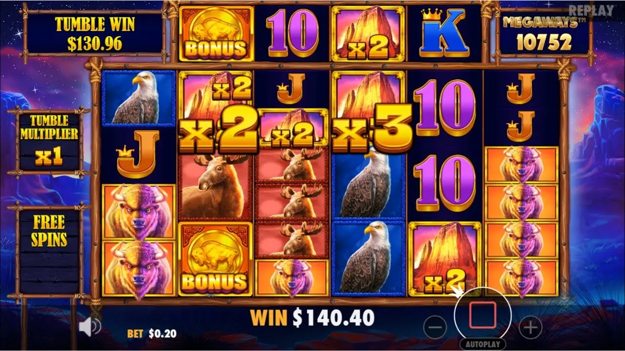 Buffalo King Megaways: Player Wins $1000 During Free Spins!