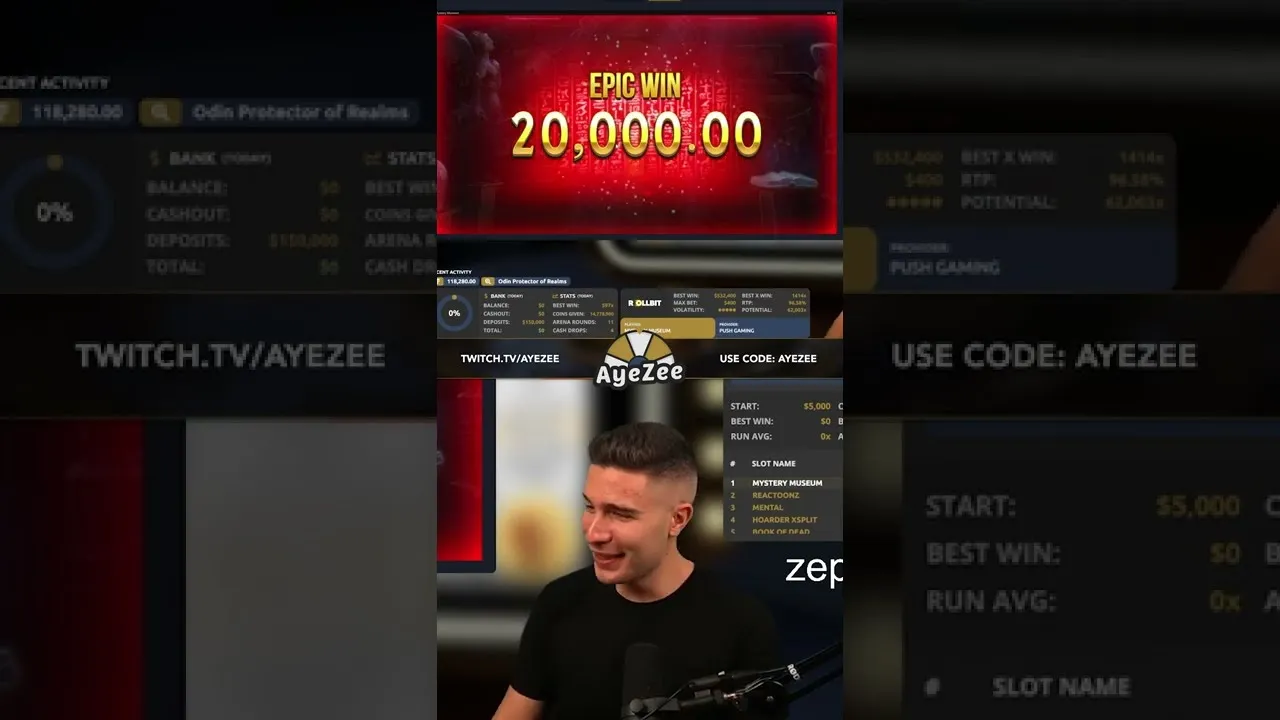 Mystery Museum Slot: HUGE 2000x Win by Relax Gaming!