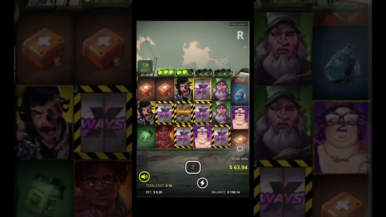 xWays Hoarder 2: $1333 Win on Nolimit City Slot - Raid Spins!