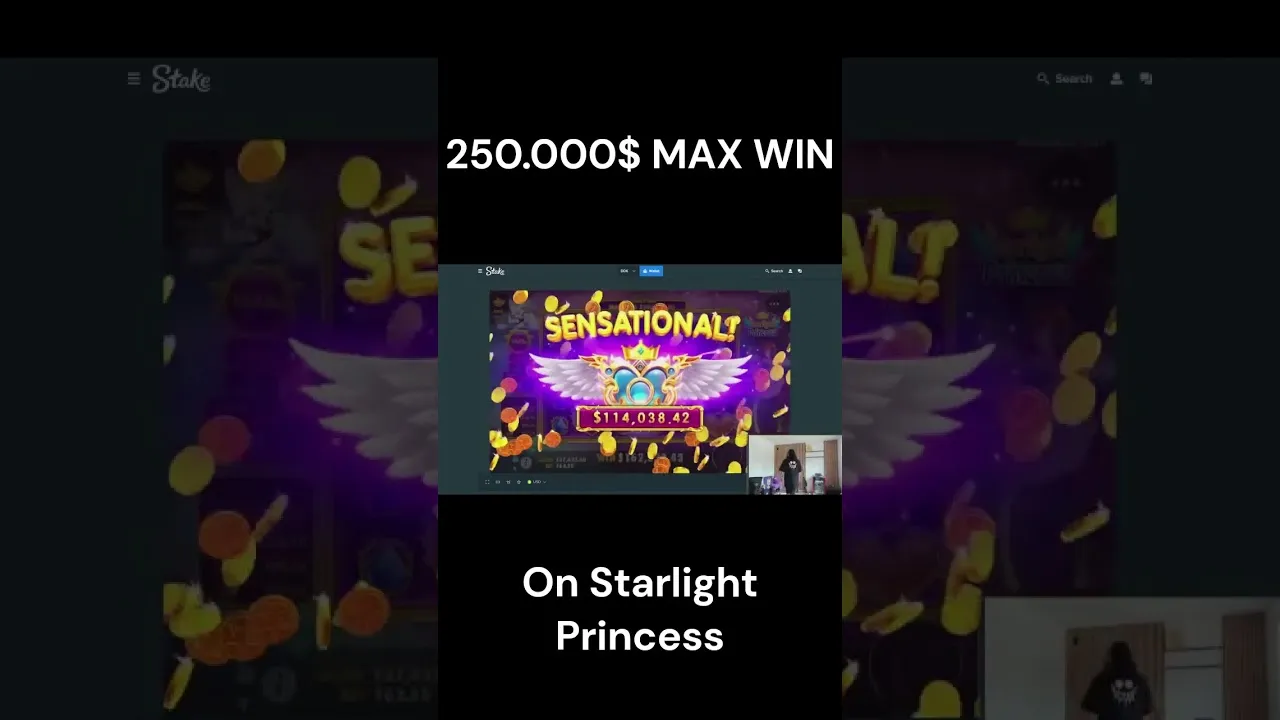 Starlight Princess: $250,000 MAX WIN Jackpot on Pragmatic!