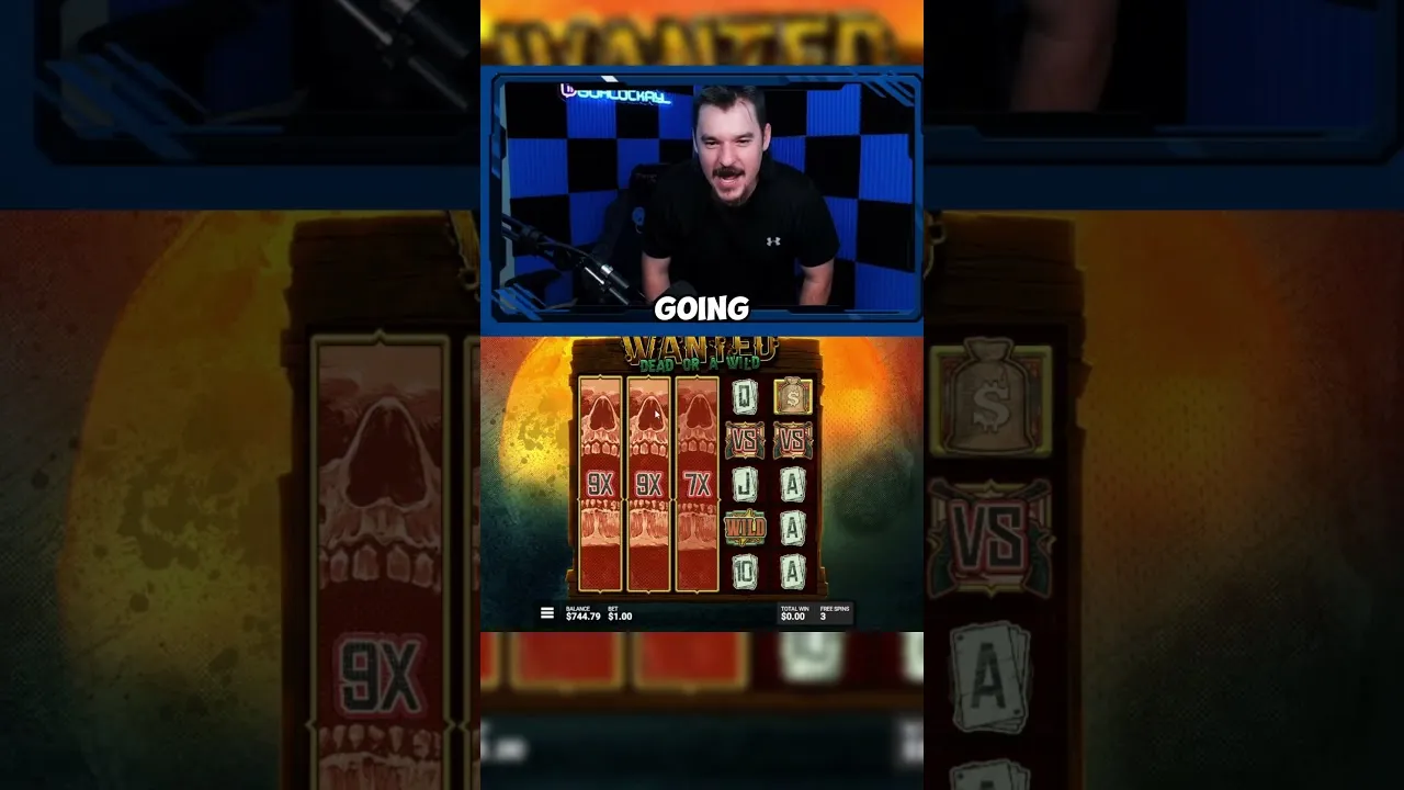 Wanted Dead or a Wild: 10173x Full Screen BONUS Win!