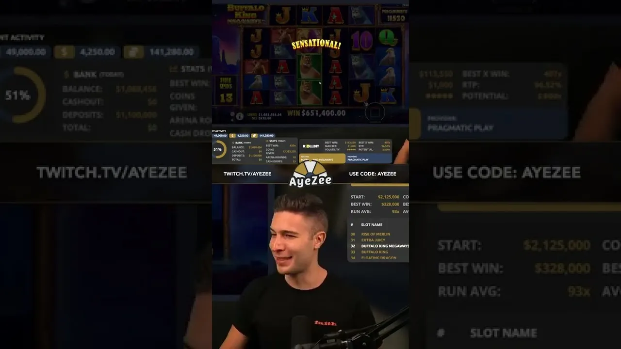 Buffalo King Megaways: Pragmatic Play Roars with 1200x Win!