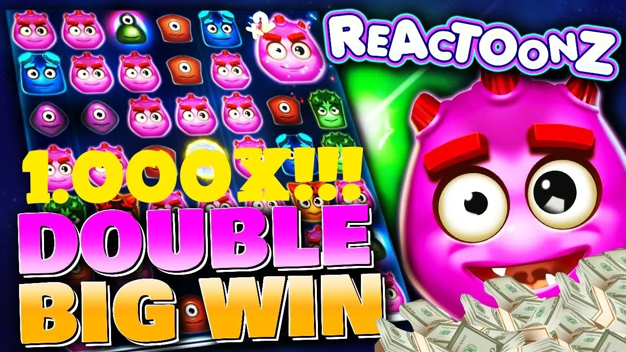 Reactoonz Gargatoon Mania: 2500x Win Video from Play'n GO!