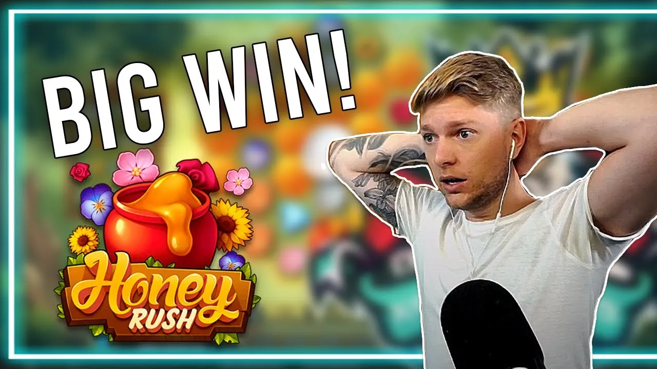 Honey Rush Slot: HUGE 305x Win on Play'n GO (Casino)