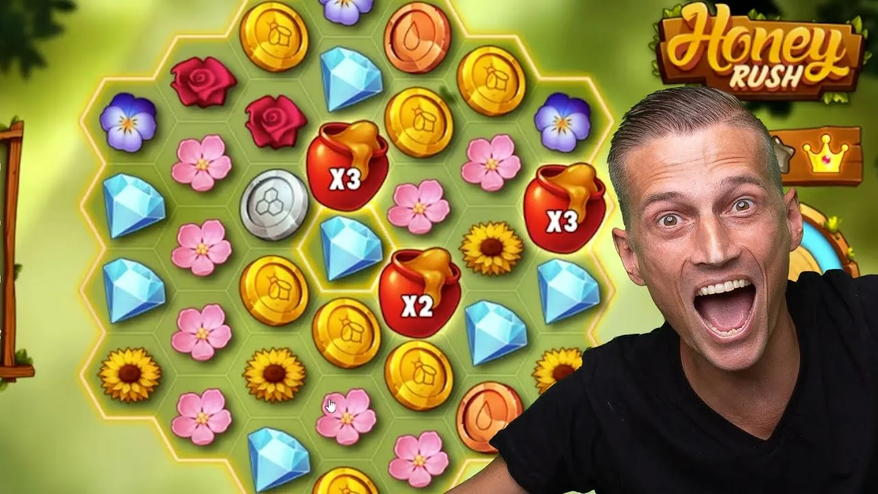 Honey Rush Win: Small Bet, Sweet Victory on Play'n GO Slot!