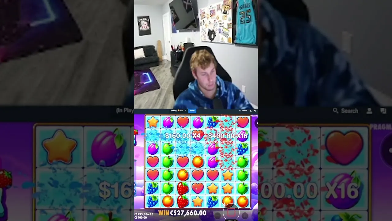 Sugar Rush: Sweet $35,400 Win with 88.5x Multiplier!