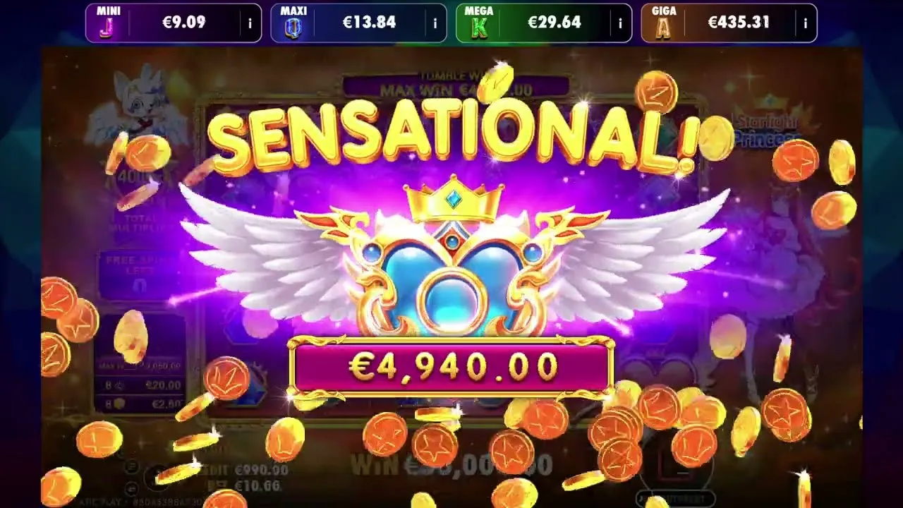 Starlight Princess: HUGE €50,000 Win in Free Spins!