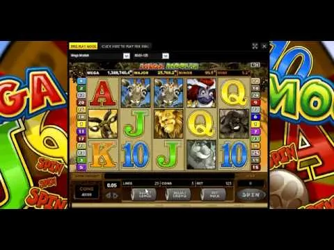 Mega Moolah Gameplay: Chasing Progressive Jackpot!