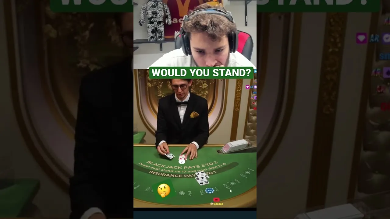 Blackjack: $60,000 Live Win on Stake with Evolution Gaming