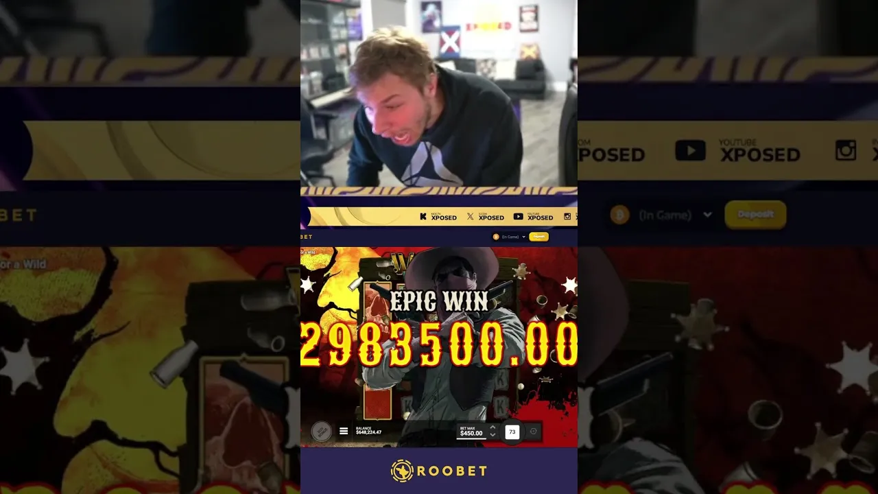 Wanted Dead or a Wild: HUGE 6630x Win on Hacksaw Gaming Slot!