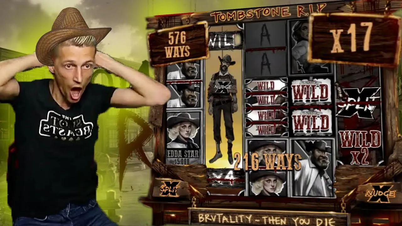 Brutality Slot: Huge 1224x Win on Nolimit City's Game!