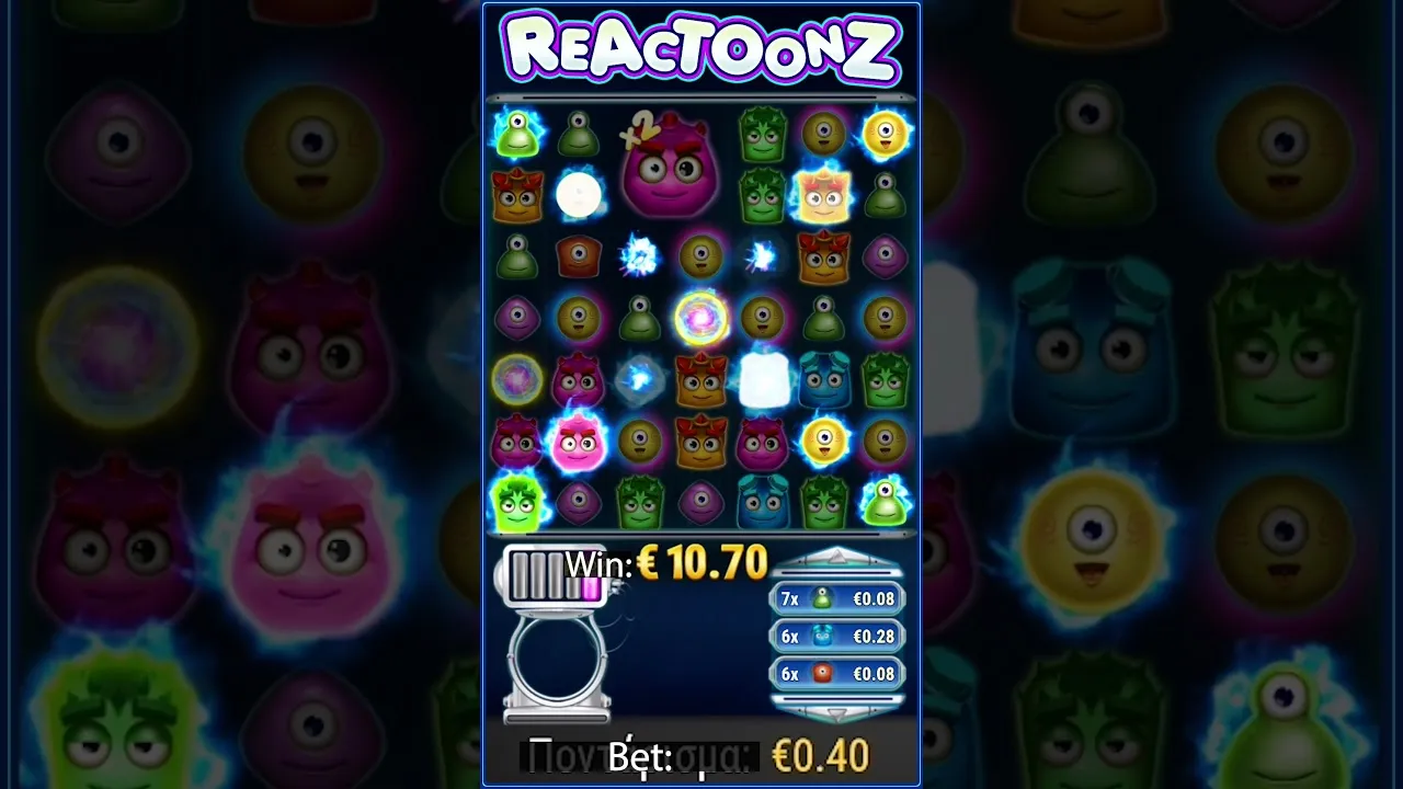 Reactoonz BIG WIN! 1628x Multiplier on Play'n GO Slot