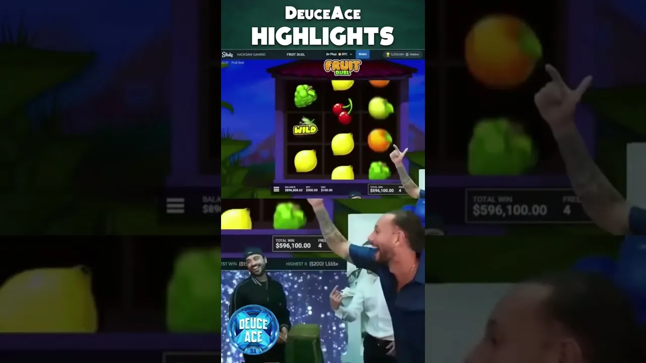 Fruit Duel: Witness a Massive Win on Hacksaw Gaming Slot!