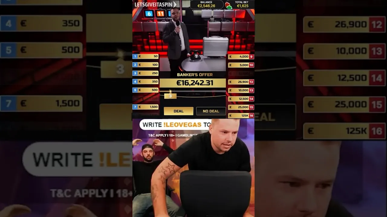 Deal or No Deal: High Stakes Bonus Round at sensor.casino!