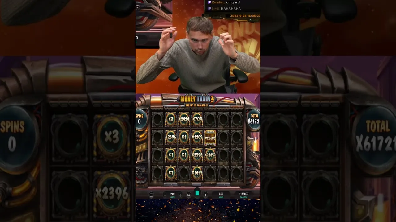 Money Train 3: Huge 96762x Win with Collector Bonus!