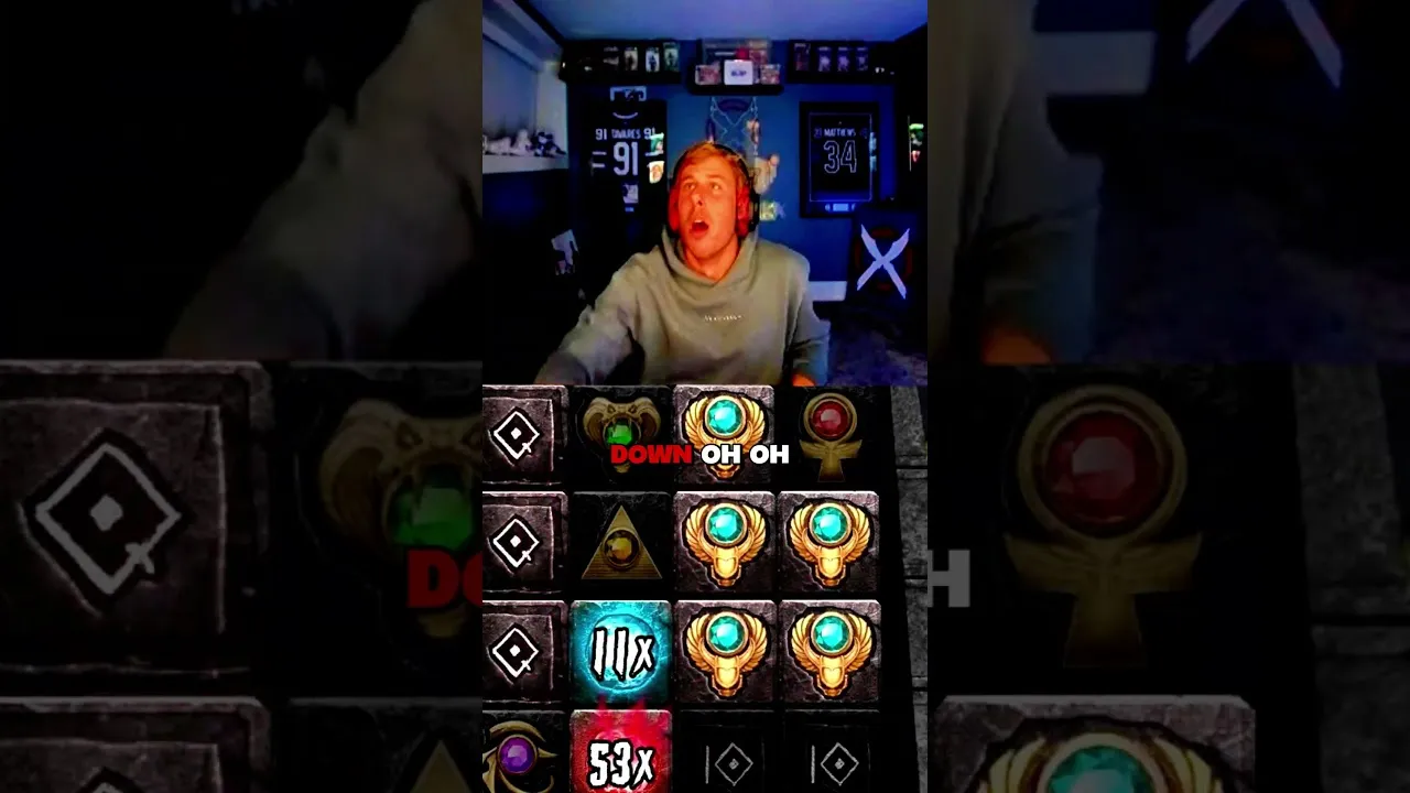 Hand of Anubis: 9000x Base Game Win - Hacksaw Gaming!