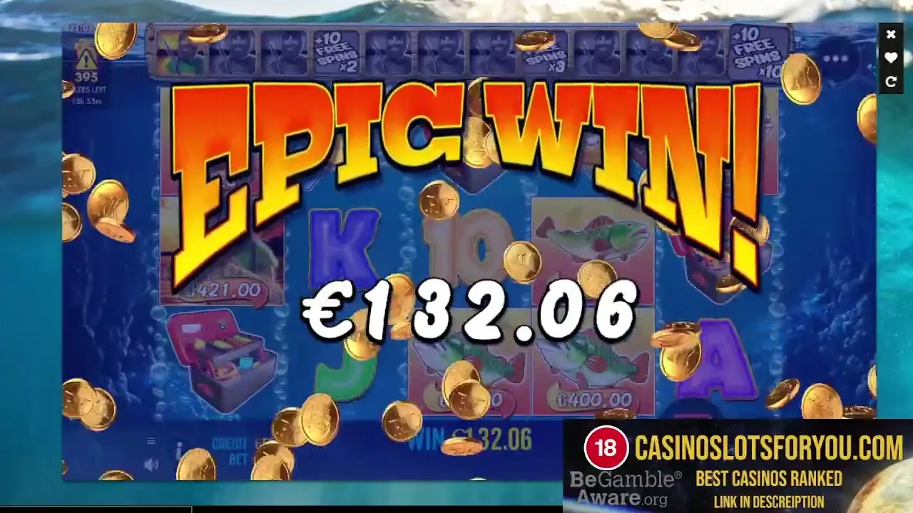Big Bass Bonanza: Watch a 2100x Win on Pragmatic Play!