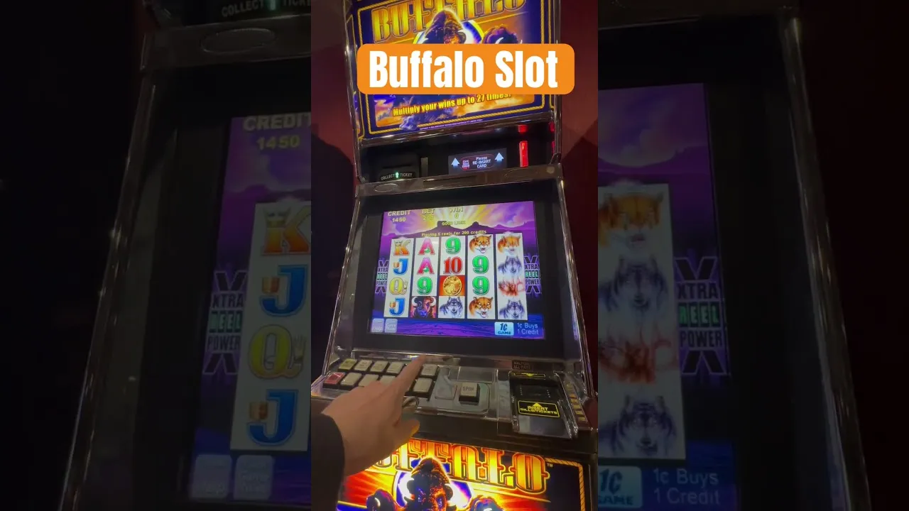 Buffalo Slot Machine: Quick $66 Win with $20 Deposit!