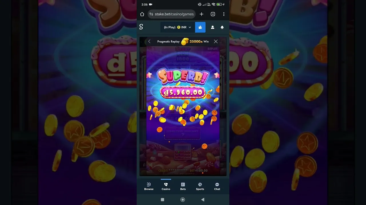 Sugar Rush 1000: UNBELIEVABLE 25000x Max Win on Stake!