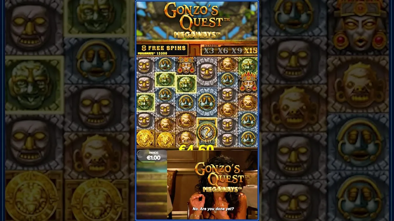 Gonzo's Quest Megaways: Epic 13,869x Win! Watch Now!