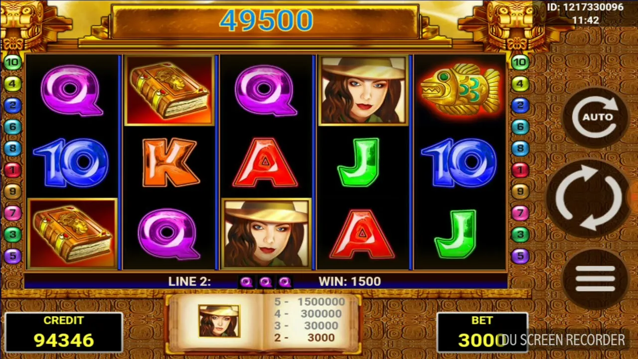 Book of Aztec: Big Win from Bonus Spins on Amatic!