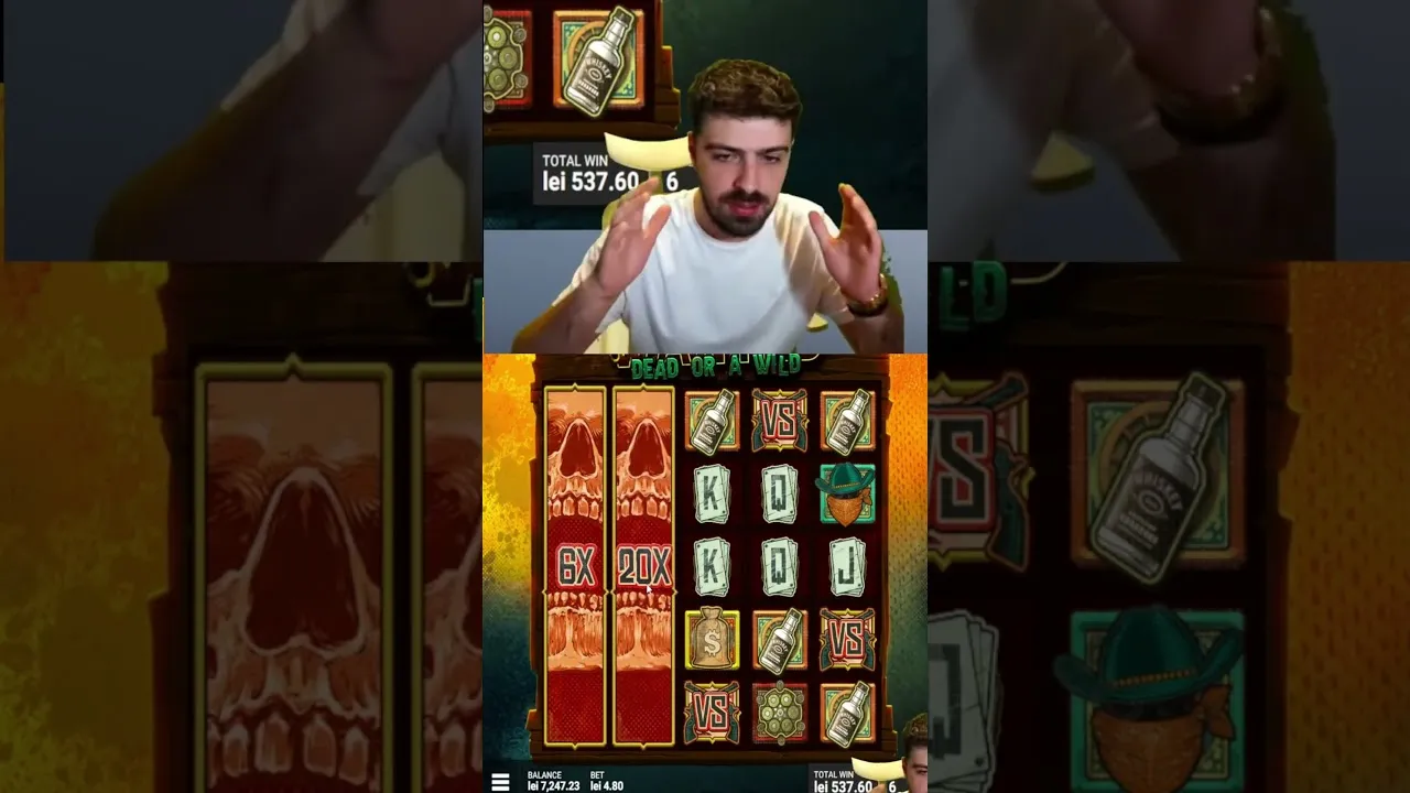 Dead or a Wild: MAX WIN of 10,000x on Hacksaw Gaming!