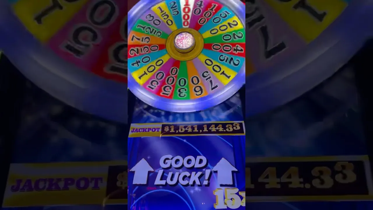 Wheel of Fortune: $1500 Win on Classic IGT Casino Game!