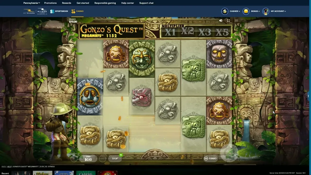 Gonzo's Quest Megaways Drops HUGE 20000x Multiplier!