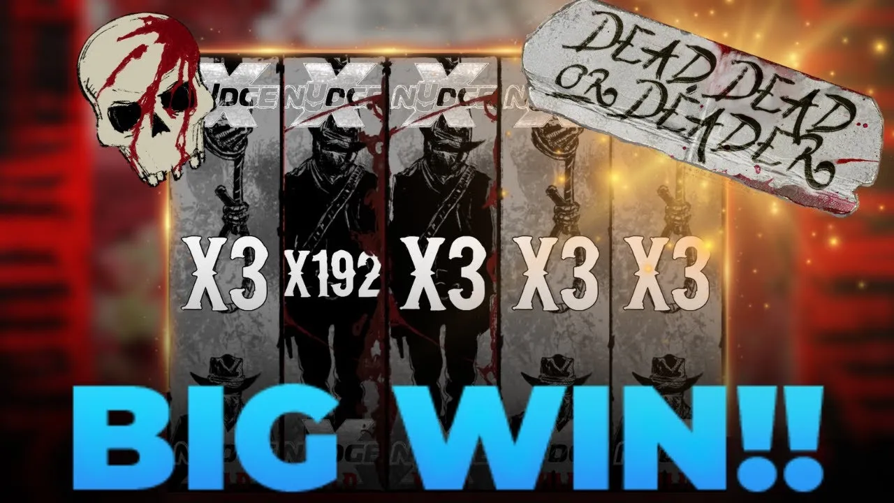 Dead or Alive 2: HUGE 53461x Win on NetEnt Slot Machine!