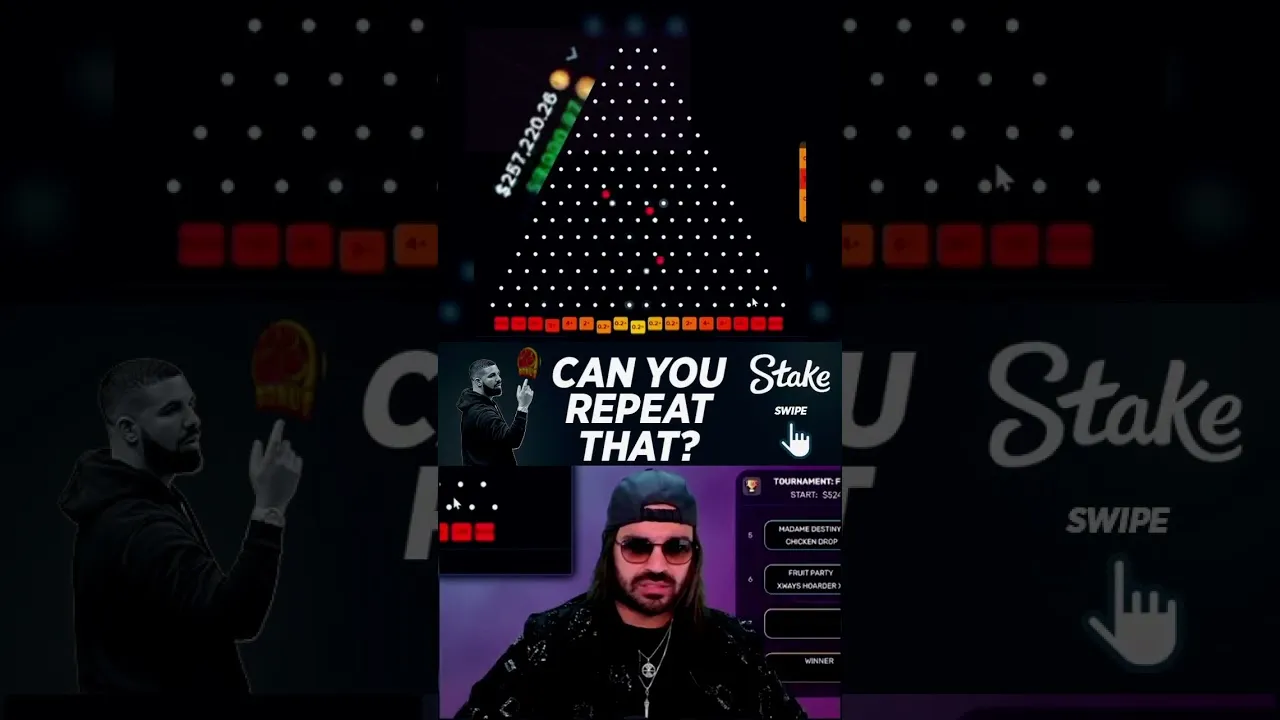 HUGE 6235x Plinko Win on Stake Casino - Watch Now!