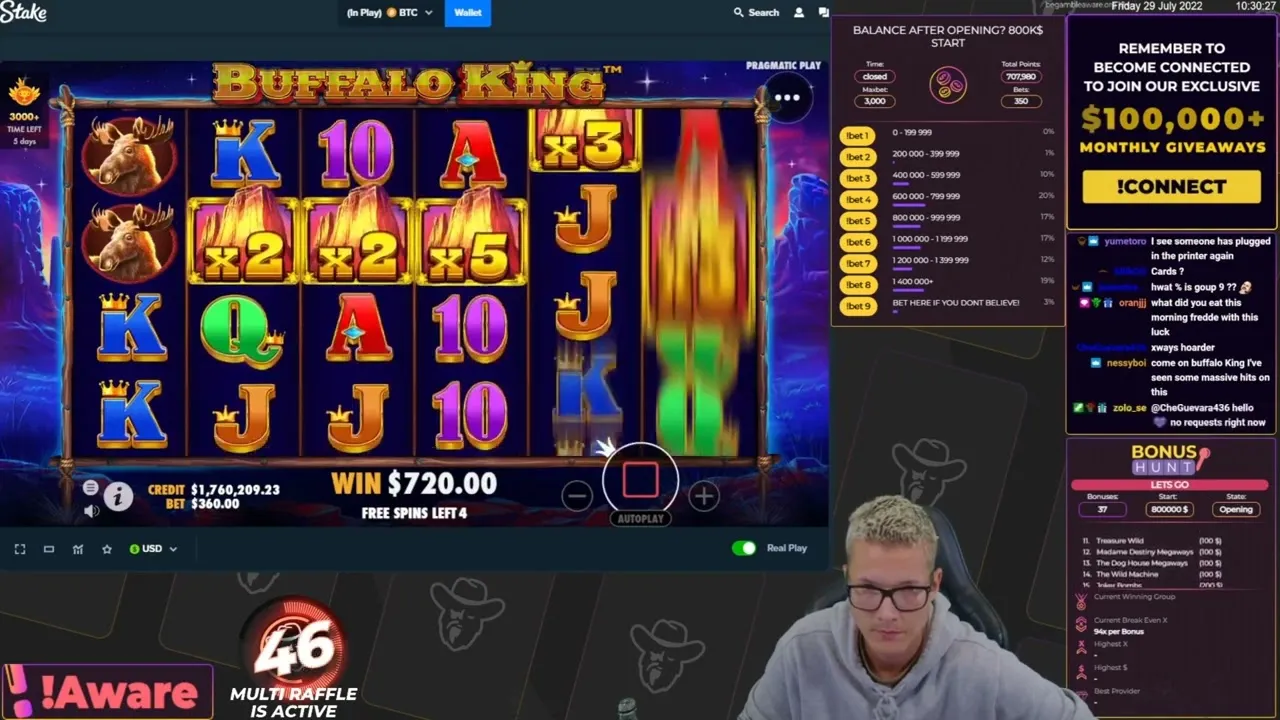 Buffalo King Megaways: 93750x Jackpot Win - Unbelievable!