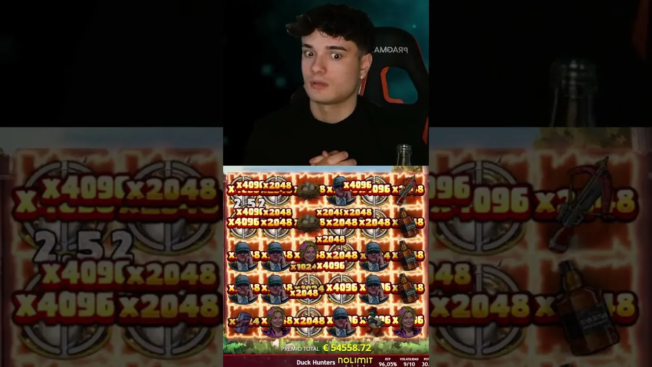 €108,000 MEGA WIN on Duck Hunters Slot (Nolimit City)!