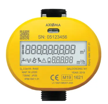 Axioma Qalcosonic W1 - Ultrazvukový vodoměr