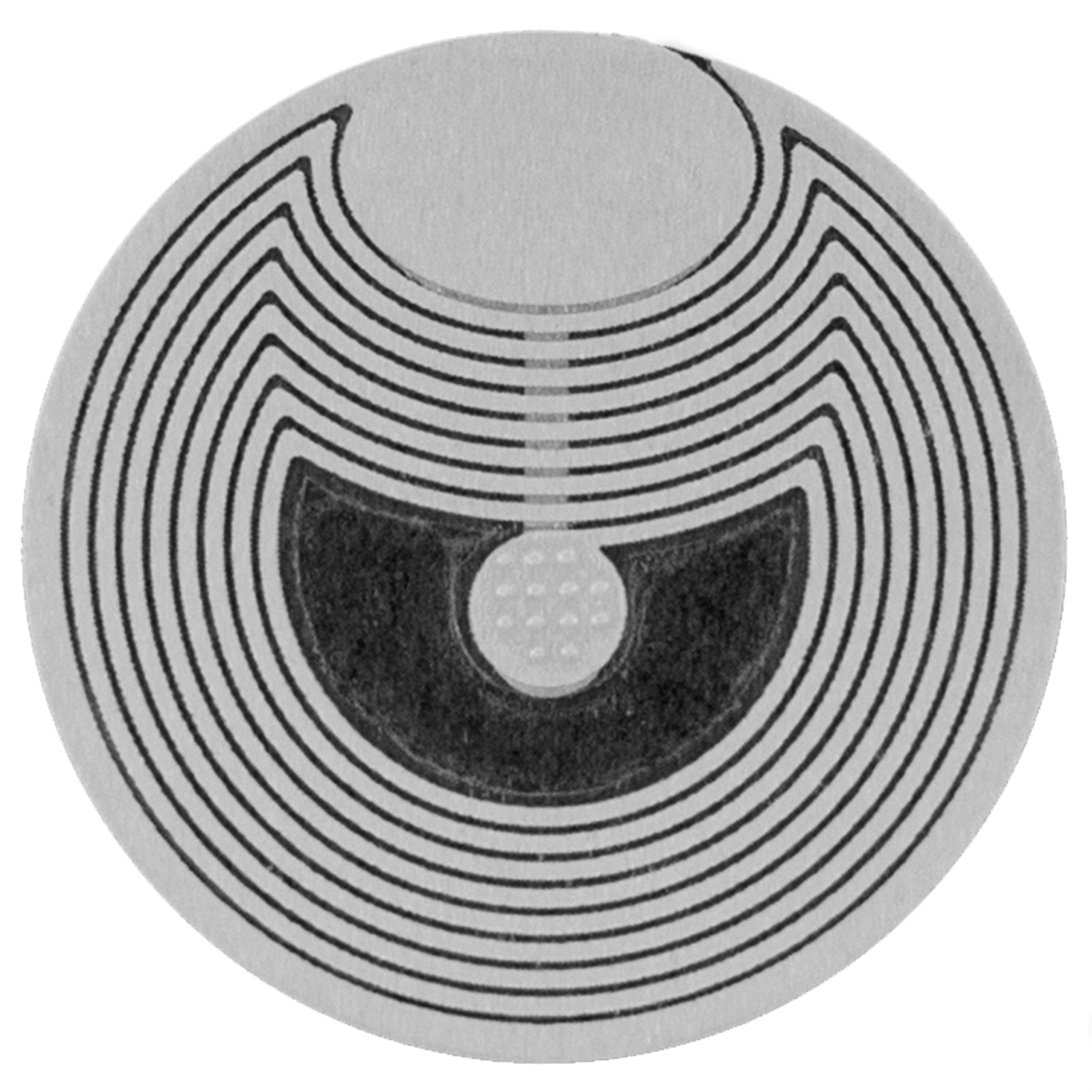 3.9375 Round Circle Labels - SL200