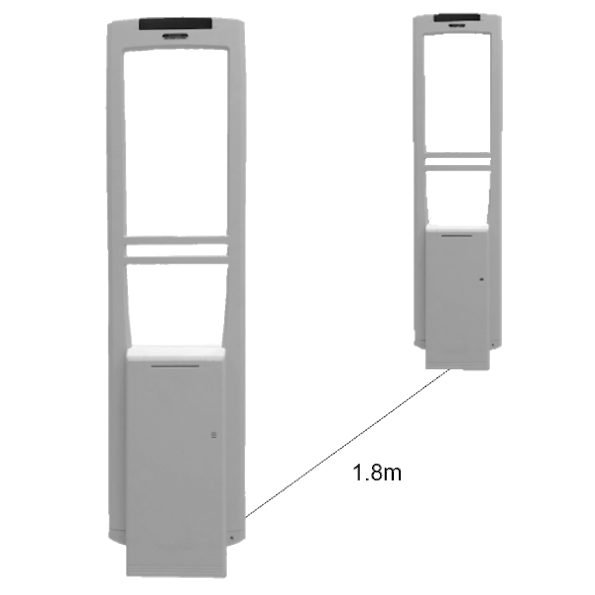 Matsuzay Sensor de aparcamiento ABS de alta sensibilidad con apagado  automático y funcionamiento inalámbrico fácil operación garaje Electrónica