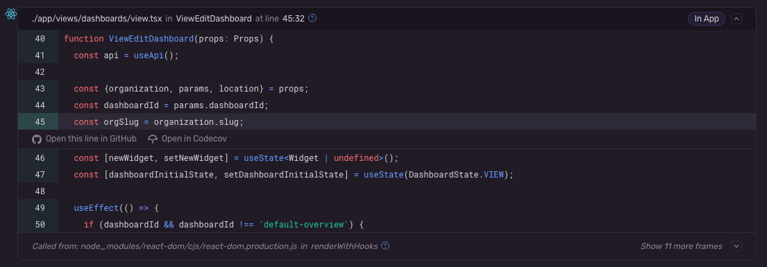 Stack Trace Syntax Highlighting