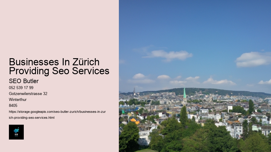 Businesses In Zürich Providing Seo Services