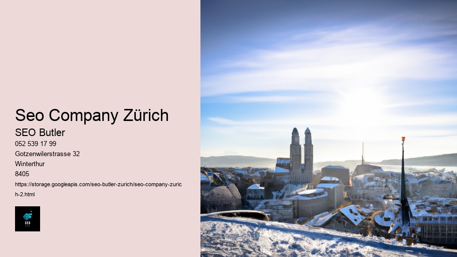 Seo Company Zürich