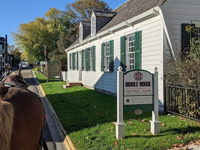 Image of Biddle House, featuring the Mackinac Island Native American Museum