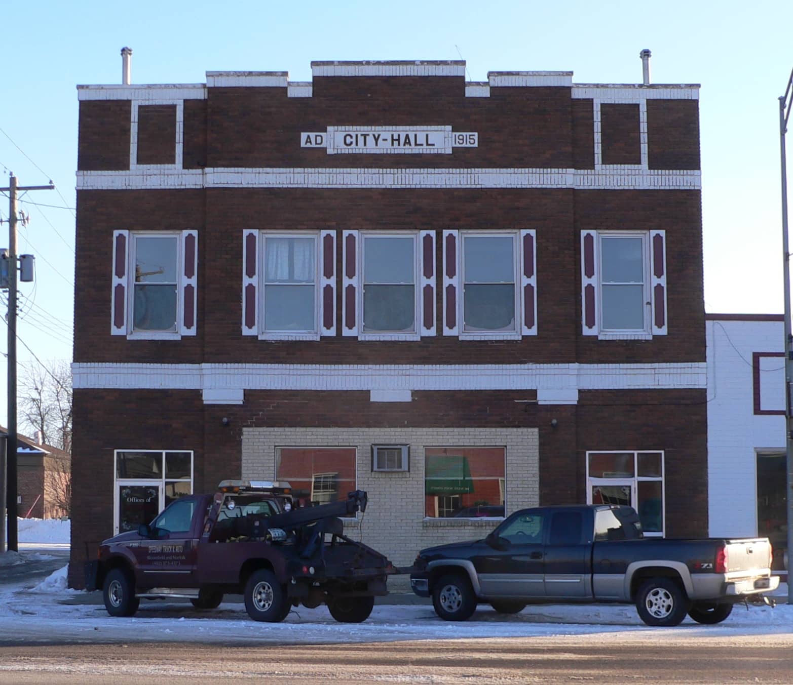 Image of Bloomfield Nebraska City Clerk