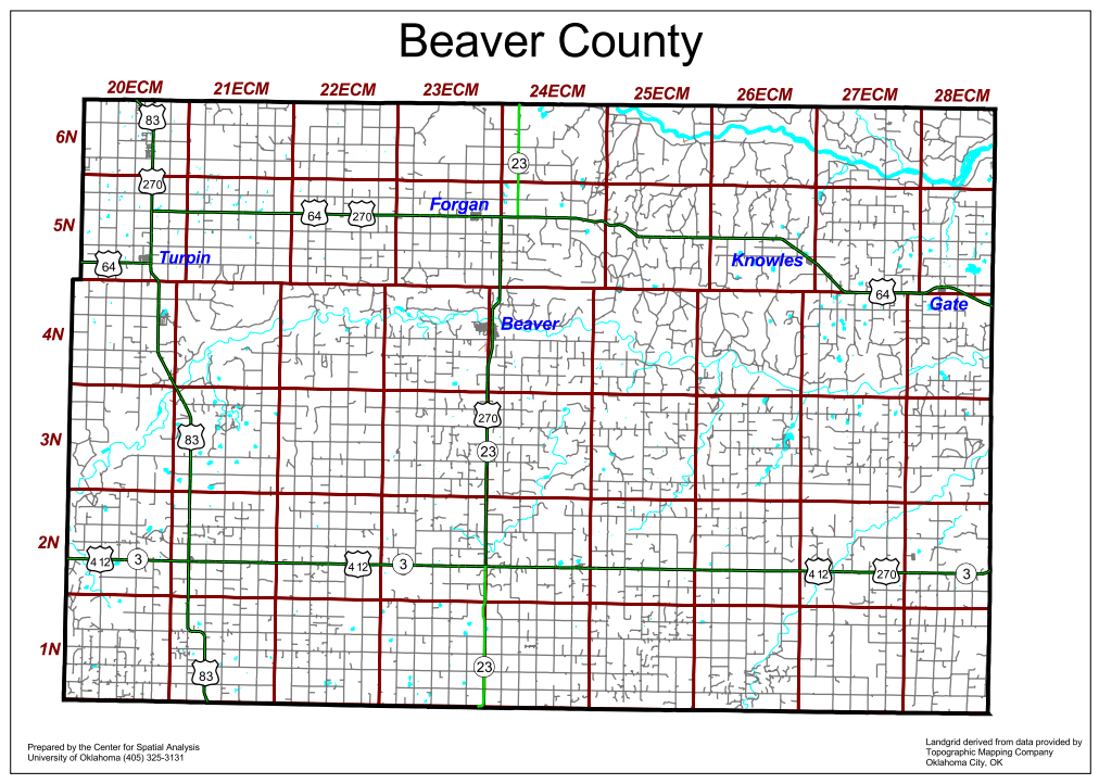 Image of County Assessor - Beaver County - OKCounties