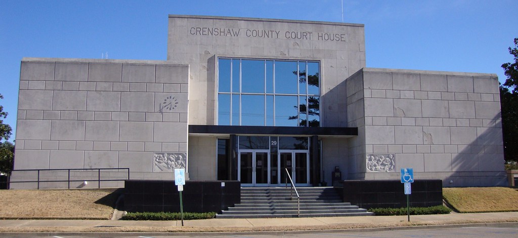 Image of Crenshaw County Revenue Commissioner Crenshaw County Courthouse