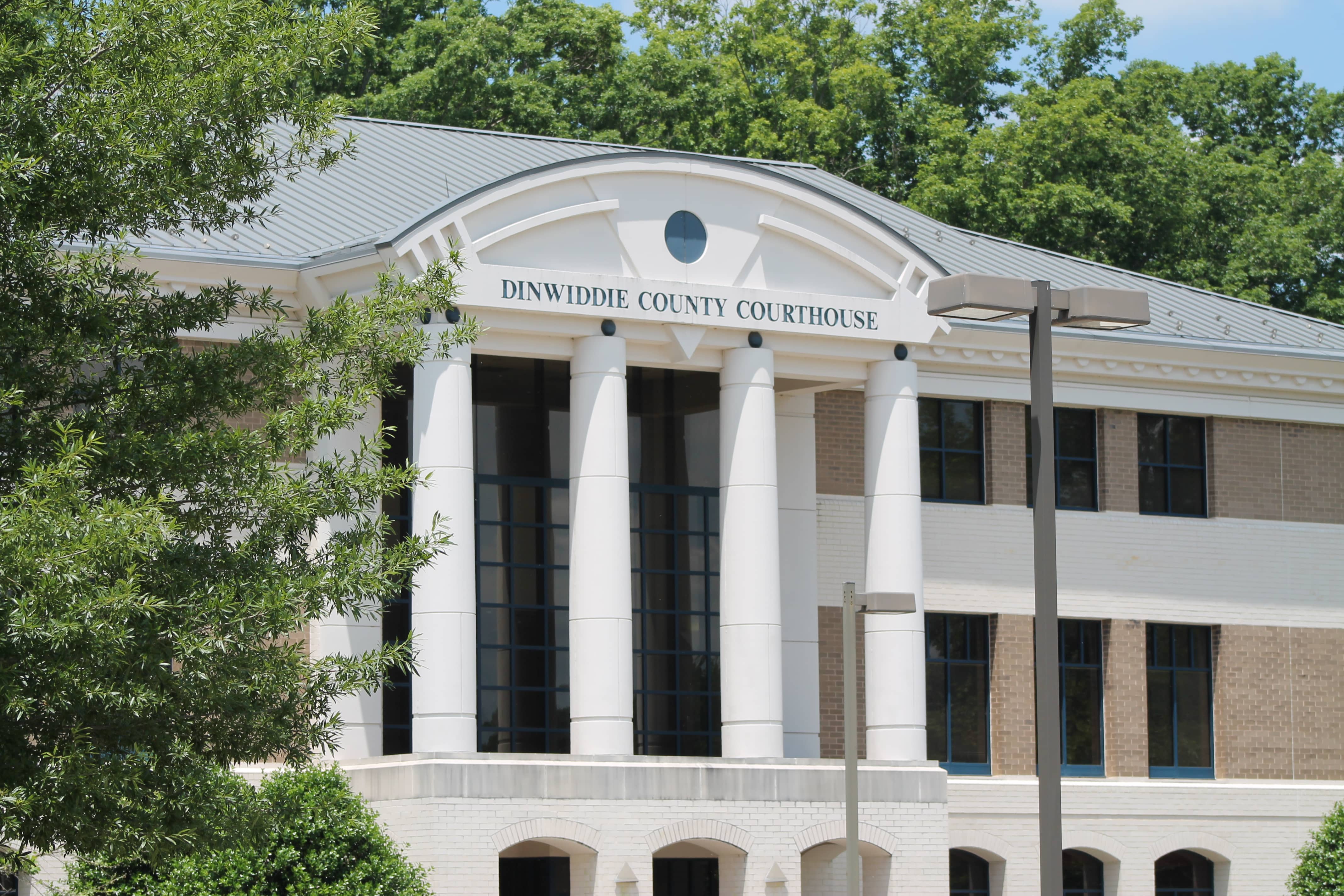 Image of Dinwiddie County court