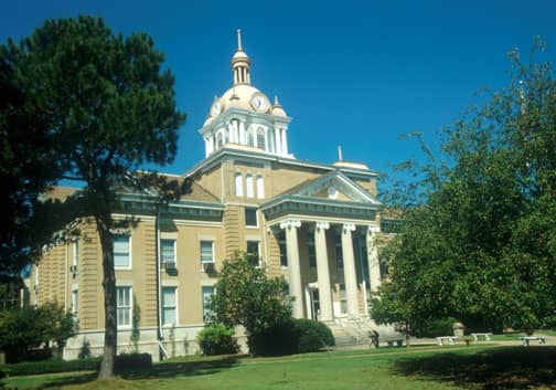 Image of Fayette County Revenue Commissioner Fayette County Courthouse