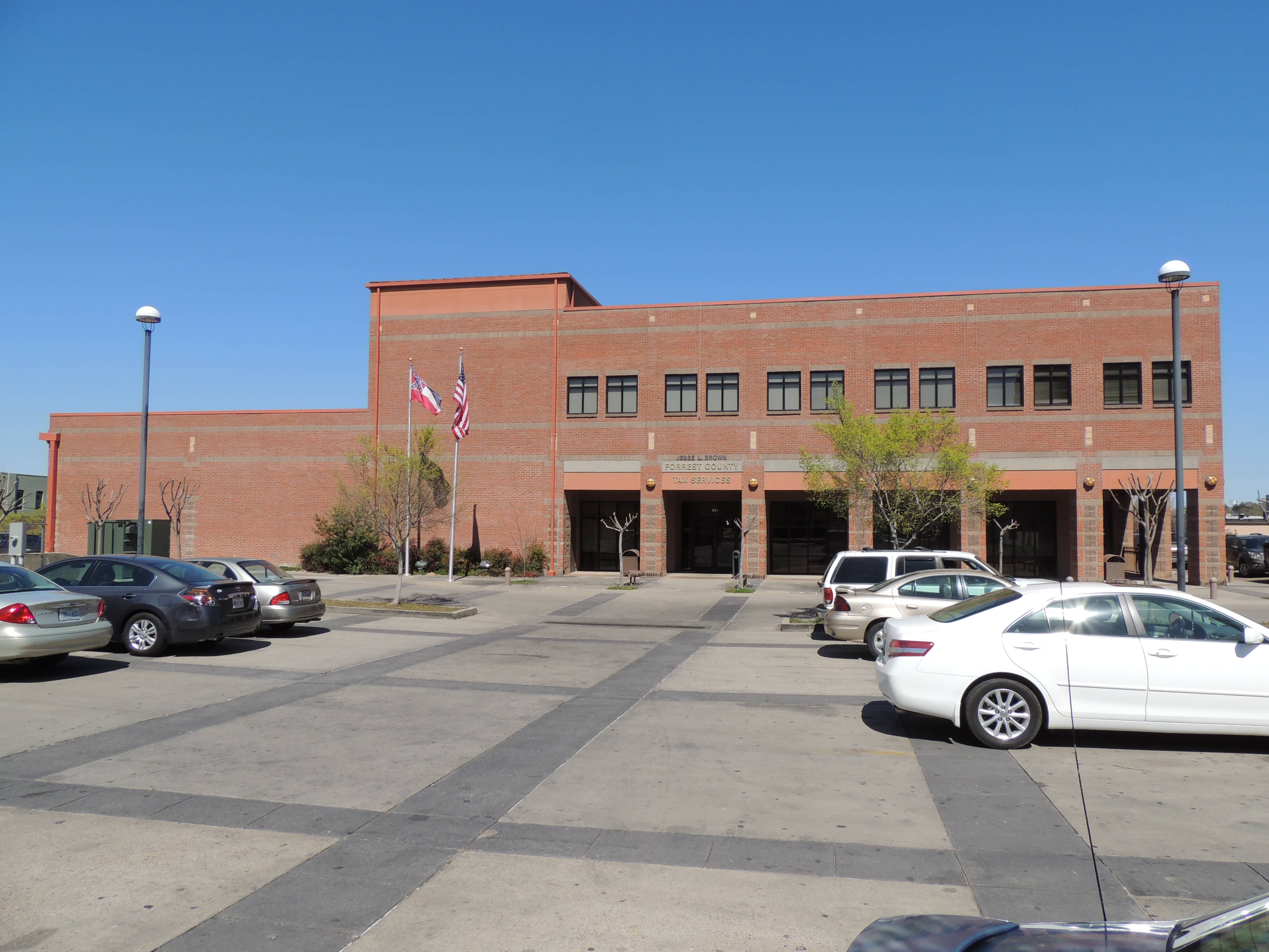 Image of Forrest County Tax Assessor Forrest County Tax Services Building