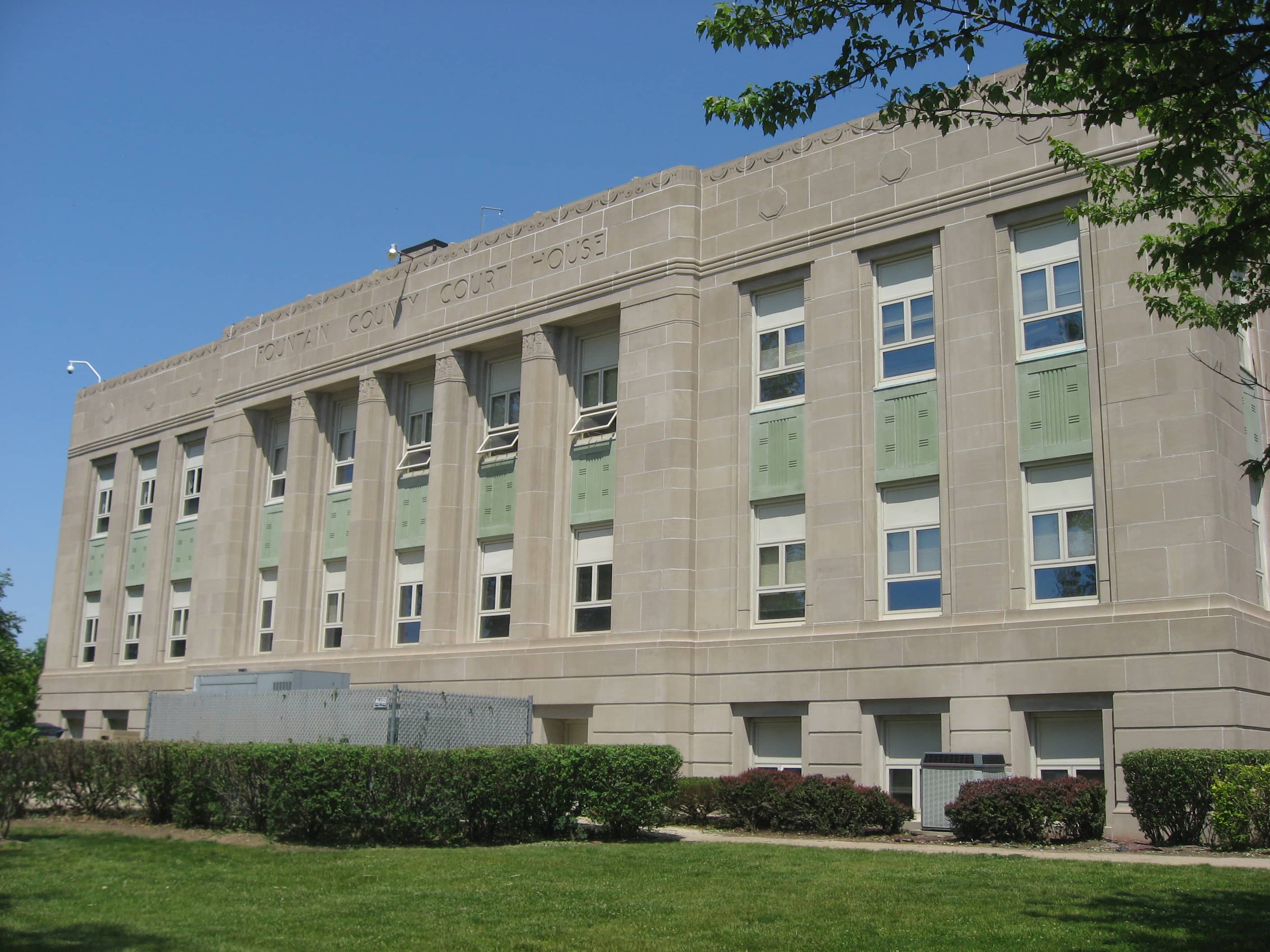 Image of Fountain County Assessor Fountain County Courthouse