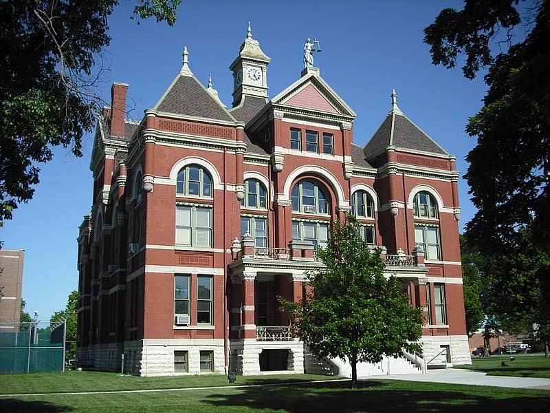 Image of Franklin County Register of Deeds Franklin County Courthouse